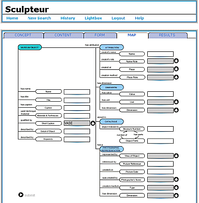 Screen Shot: alternative visualization