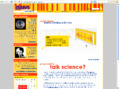 Screen Shot: Dana Centre
