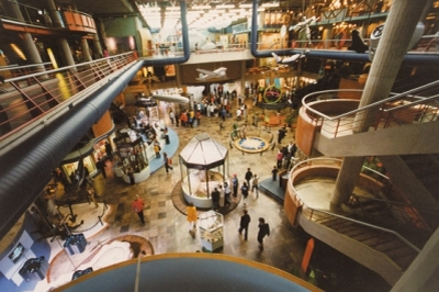 Screen Shot: Partial view of the museum exposition area