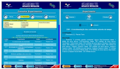Screen Shot: List of Experiments