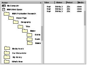 Screen Shot: The NMAI structure