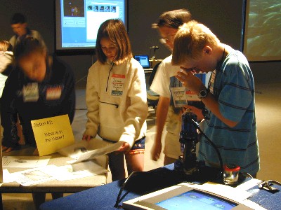 Fig 4: Second stage prototype using digital microscope