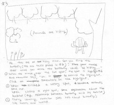 Paper and pencil prototype
